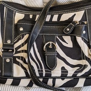 3/$25 Zebra Print Purse, Handbag